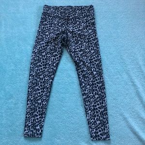 Pink Leopard Print Leggings